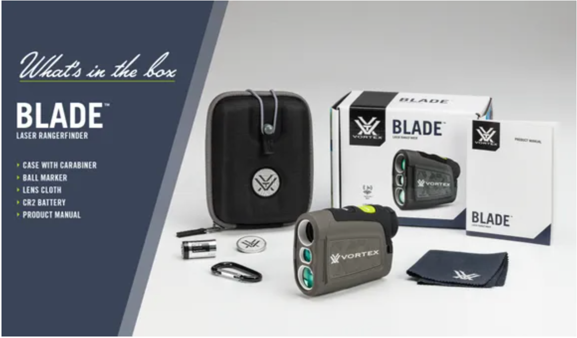 BLADE GOLF LASER RANGEFINDER